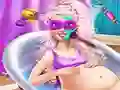 Mchezo Hero Ellie Pregnant Spa online