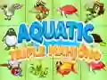 Mchezo Aquatic triple mahjong online