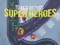 Mchezo Tower defense : Super heroes online