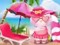 Mchezo Hello Kitty Beach Fun online
