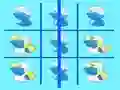 Mchezo Smurfs Tic Tac Toe online