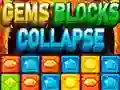 Mchezo Gems Blocks Collapse online