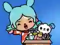 Mchezo Toca Coloring Book online