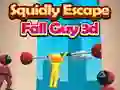 Mchezo Squidly Escape Fall Guy 3D online