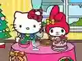 Mchezo Hello Kitty and Friends Xmas Dinner online