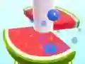 Mchezo Helix Fruit Jump online