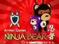 Mchezo Ninja Bear online