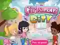 Mchezo Girls Play City online