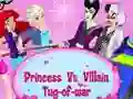 Mchezo Princess Vs. Villains Tug-of-war online
