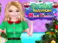 Mchezo Christmas Fashion Nail Salon online