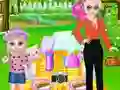 Mchezo Princess Family Picnic Day online
