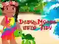 Mchezo Baby Moana gets Tidy online