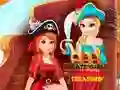 Mchezo Pirate Girls Garderobe Treasure online