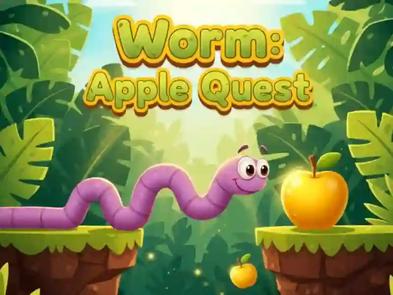 Mchezo Worm:  Apple Quest online