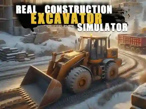 Mchezo Real Construction Excavator Simulator online
