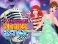 Mchezo Princesses Singing Festival online