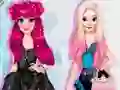 Mchezo Princess Iceskates Winter Dress Up online
