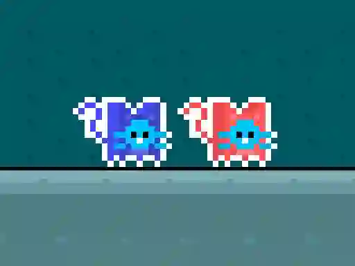 Mchezo Red and Blue Cats online