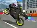 Mchezo Motorbike Stunt Super Hero Simulator online