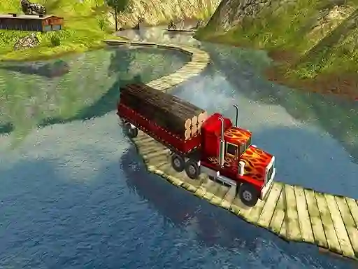 Mchezo Cargo Heavy Trailer Transport online