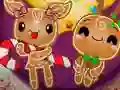 Mchezo Christmas Gingerbread - Color Me online