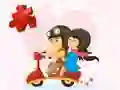 Mchezo Valentine's Day Puzzle online