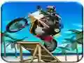 Mchezo Beach Bike Stunts online