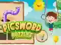 Mchezo Picsword Puzzles online