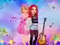 Mchezo Princesses Music Stage online