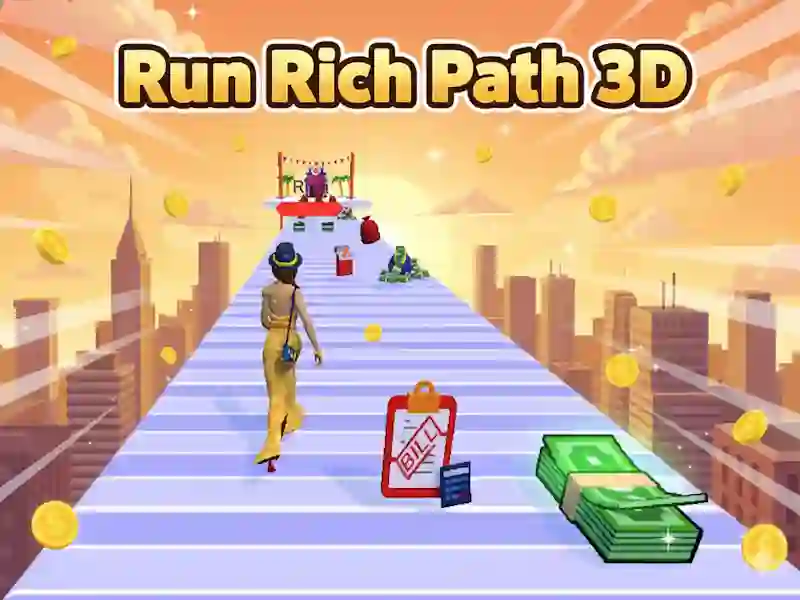 Mchezo Run Rich Path 3D online
