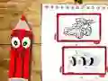 Mchezo Back To School Cars Coloring Book online