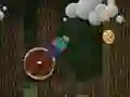 Mchezo Minecraft Rotate And Fly Challenge online
