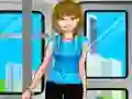 Mchezo Barbie On The Train online