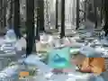 Mchezo Winter Wonderland Forest Adventure online