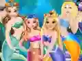 Mchezo Princess Mermaid Style Dress Up online