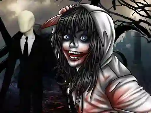 Mchezo Jeff The Killer The Hunt For The Slenderman online