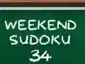 Mchezo Weekend Sudoku 34 online