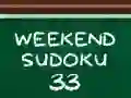 Mchezo Weekend Sudoku 33 online