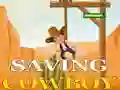Mchezo Saving cowboy online