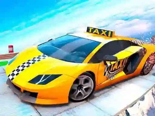 Mchezo Real Taxi Car Stunts 3d online