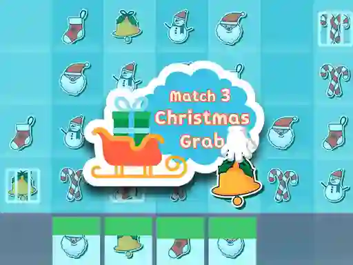 Mchezo Christmas Grab Match 3 online