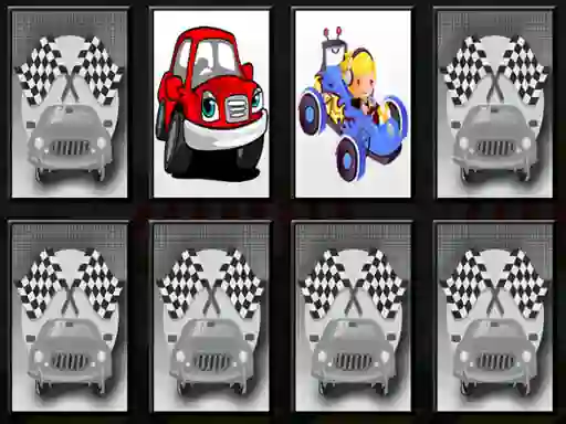 Mchezo Racing Cars Memory online