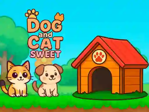 Mchezo Dog and Cat Sweet online