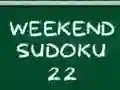 Mchezo Weekend Sudoku 22 online