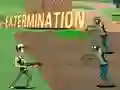 Mchezo Extermination Zombies online