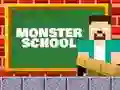 Mchezo Monster School: Roller Coaster & Parkour online