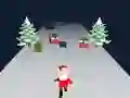Mchezo 3D Santa Run online