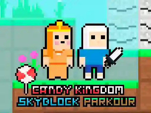 Mchezo Candy Kingdom Skyblock Parkour online