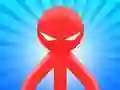 Mchezo Red Stickman vs Monster School online