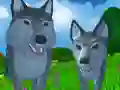 Mchezo Wolf simulator wild animals online